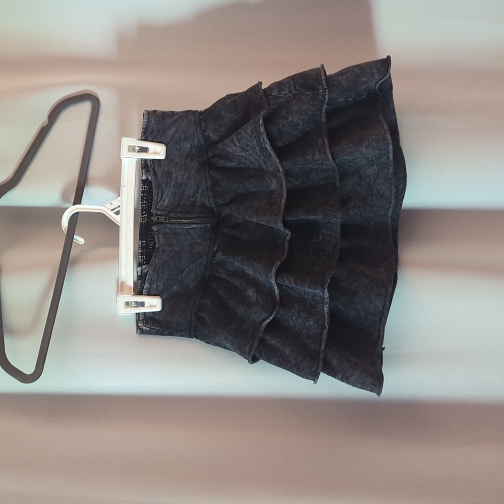 MetroPark layered mini skirt